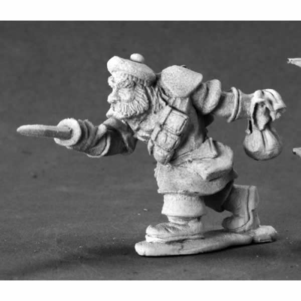 RPR03562 Brangus Bronzebeard the Dwarf Thief Miniature 25mm Scale Main Image