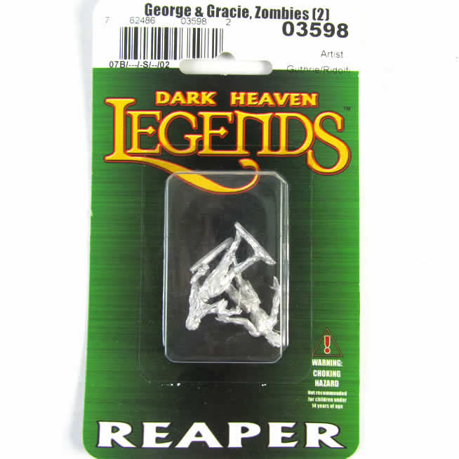 RPR03598 Zombies Miniature 25mm Heroic Scale Dark Heaven Legends 2nd Image