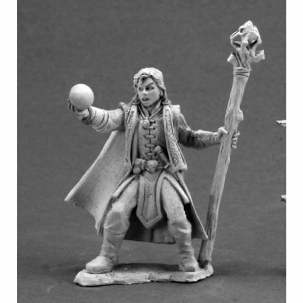 RPR03599 Drake Whiteraven Young Mage Miniature 25mm Heroic Scale Main Image