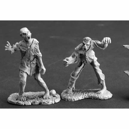RPR03604 Billy and Earnest Zombies Miniature 25mm Heroic Scale Main Image