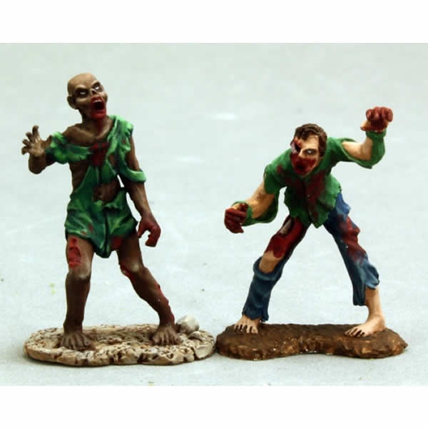 RPR03604 Billy and Earnest Zombies Miniature 25mm Heroic Scale 3rd Image