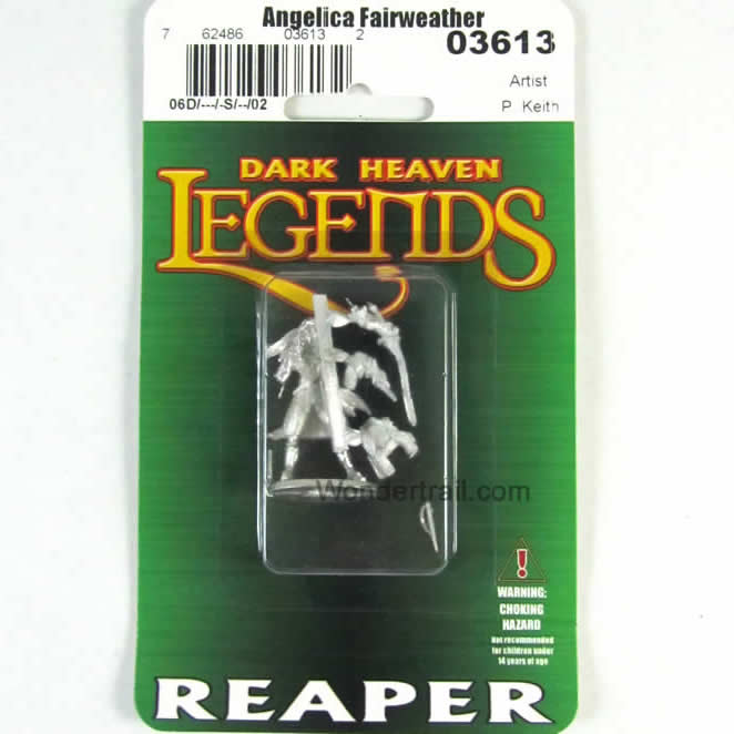 RPR03613 Angelica Fairweather Miniature 25mm Heroic Scale Dark Heaven 2nd Image
