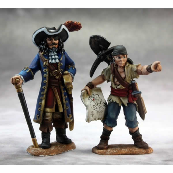 RPR03635 Pirate Lord and Cabin Boy Miniature 25mm Heroic Scale 3rd Image