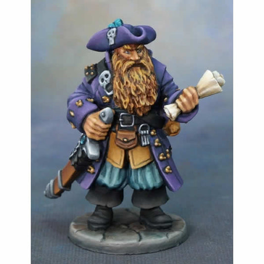 RPR03646 Barnabus Frost Pirate Captain Miniature 25mm Heroic Scale Main Image