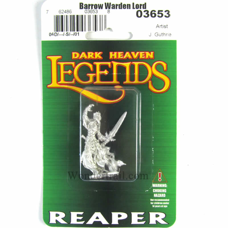 RPR03653 Barrow Warden Lord Miniature 25mm Heroic Scale 2nd Image