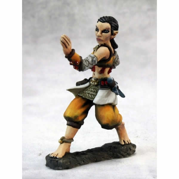 RPR03654 Esmeria Half Elf Monk Miniature 25mm Heroic Scale Main Image