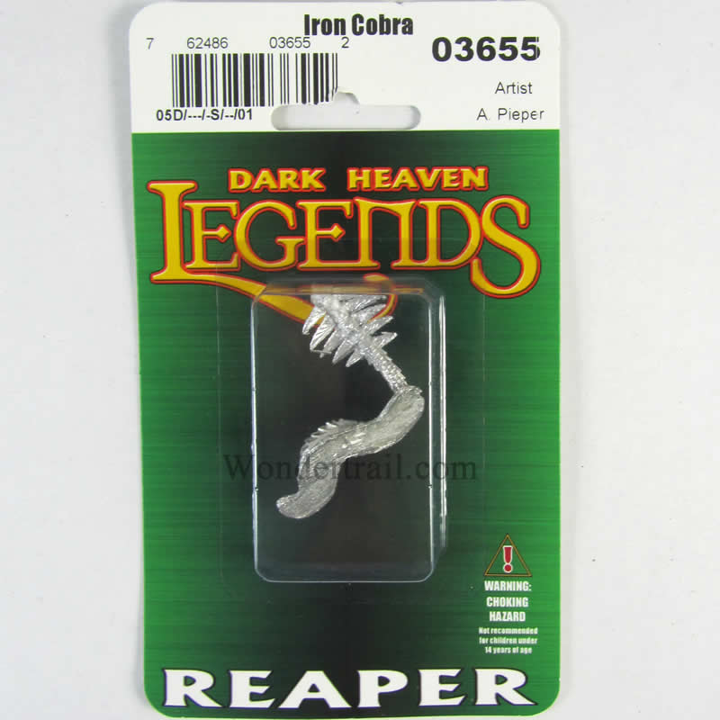 RPR03655 Iron Cobra Miniature 25mm Heroic Scale Dark Heaven Legends 2nd Image