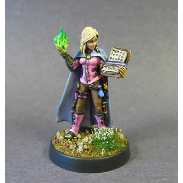 RPR03667 Nonalla Ellinad Female Elf Wizard Miniature 25mm Heroic Scale 4th Image