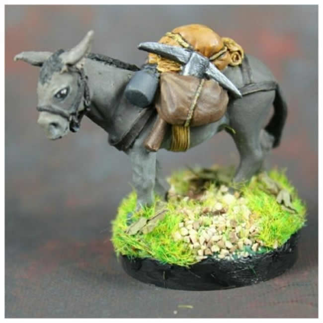 RPR03671 Pack Donkey Miniature 25mm Heroic Scale Main Image