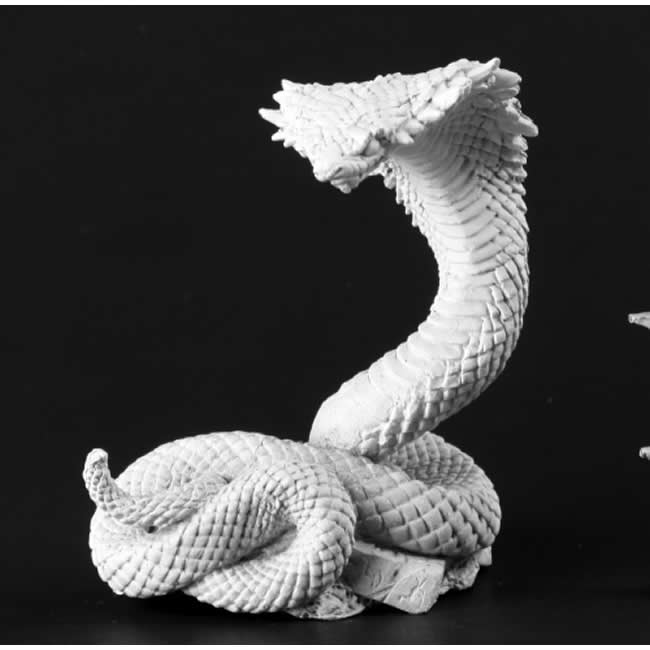 RPR03679 Giant Cobra Miniature 25mm Heroic Scale Dark Heaven Legends 3rd Image