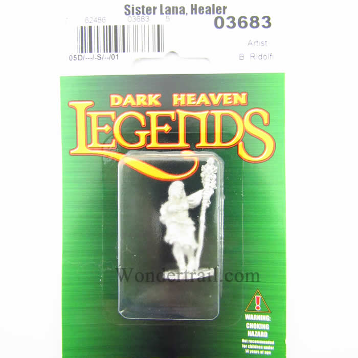 RPR03683 Sister Lana Healer Miniature 25mm Heroic Scale Dark Heaven 2nd Image