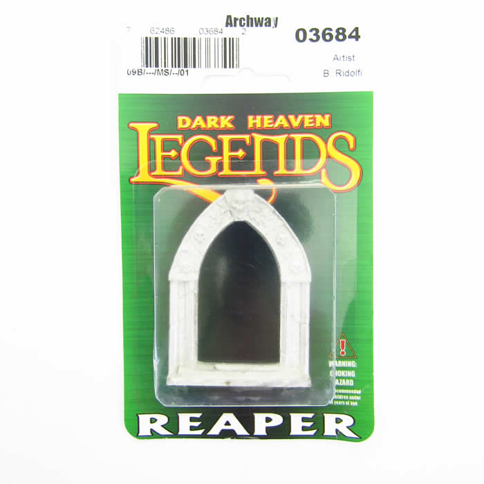 RPR03684 Graveyard Archway Miniature 25mm Heroic Scale Dark Heaven 2nd Image