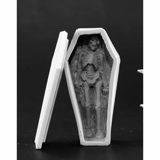 RPR03685 Coffin Miniature 25mm Heroic Scale Dark Heaven Legends Main Image