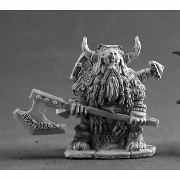 RPR03690 Dwarf Bodygurard Of Kragmar Miniature 25mm Heroic Scale Main Image