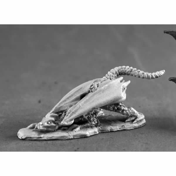 RPR03691 Ice Dragon Hatchling Miniature 25mm Heroic Scale Dark Heaven Main Image