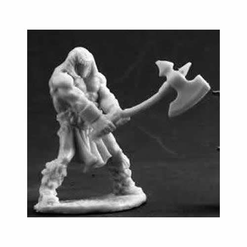 RPR03701 Cuth Wolfson Barbarian Male Miniature 25mm Heroic Scale Main Image