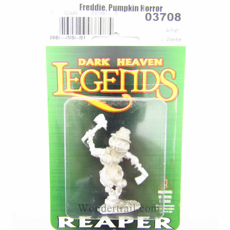 RPR03708 Freddie Pumpkin Horror Miniature 25mm Heroic Scale 2nd Image