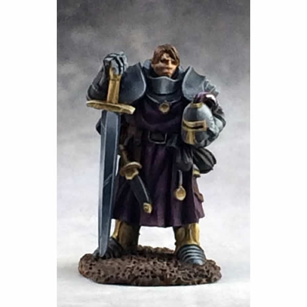 RPR03715 Erik Paladin Initiate Miniature 25mm Heroic Scale Dark Heaven Main Image