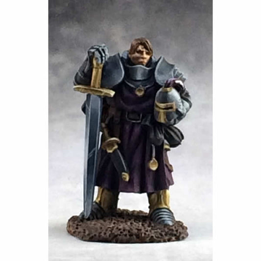 RPR03715 Erik Paladin Initiate Miniature 25mm Heroic Scale Dark Heaven Main Image