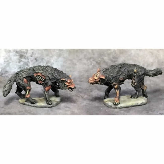 RPR03736 Dread Wolces Miniature 25mm Heroic Scale Dark Heaven Main Image