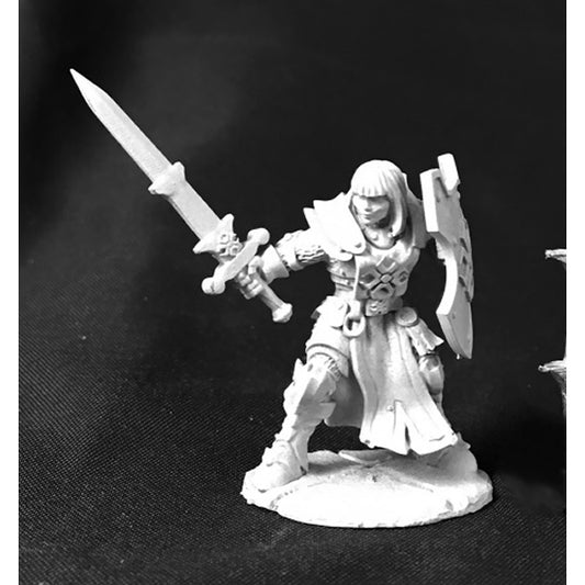 RPR03746 Ava Justinia Female Templar Miniature 25mm Heroic Scale Main Image