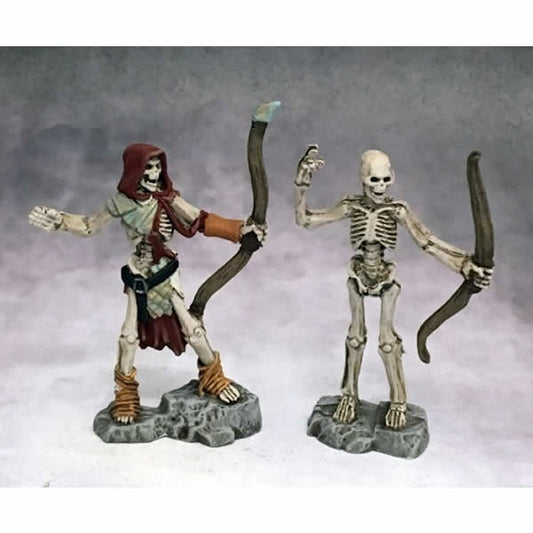 RPR03755 Skeleton Archers Set of 2 Miniatures 25mm Heroic Scale Main Image