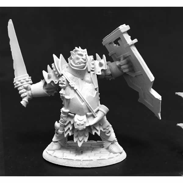 RPR03761 Half-ogre Fighter Miniature 25mm Heroic Scale Dark Heaven Main Image