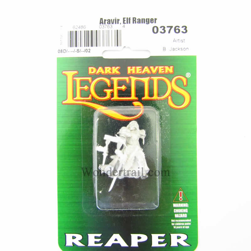 RPR03763 Aravir Elf Ranger Miniature 25mm Heroic Scale Dark Heaven 2nd Image