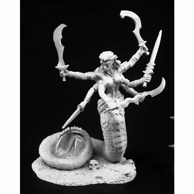 RPR03766 Snake Demon Miniature 25mm Heroic Scale Dark Heaven Main Image