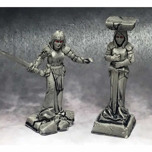 RPR03770 Caryatid Columns Set of 2 Miniatures 25mm Heroic Scale Main Image