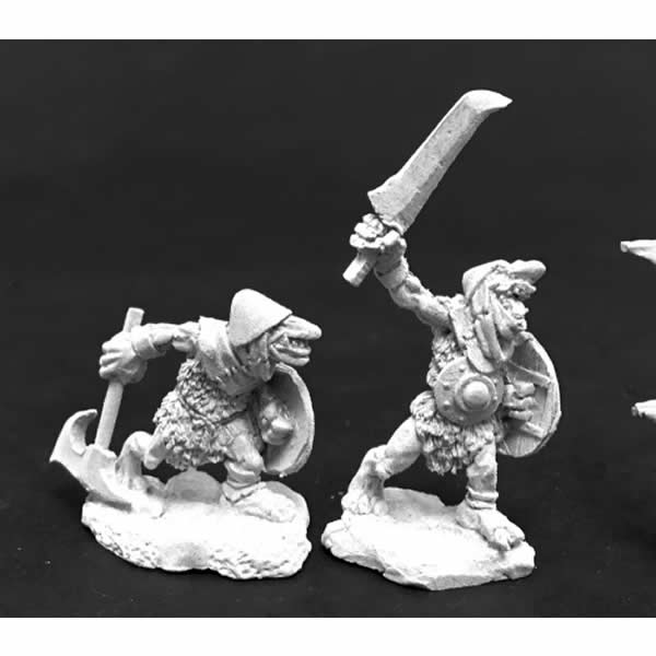 RPR03776 Cave Goblin Warriors Miniature 25mm Heroic Scale Main Image