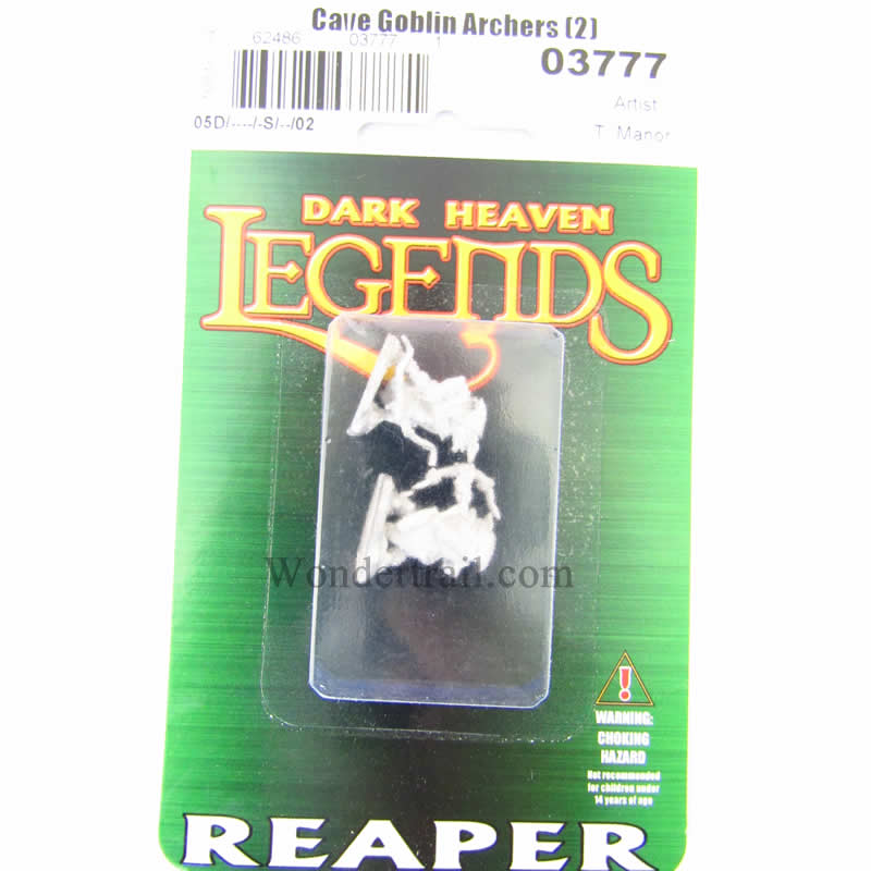 RPR03777 Cave Goblin Archers Miniature 25mm Heroic Scale Dark Heaven 2nd Image