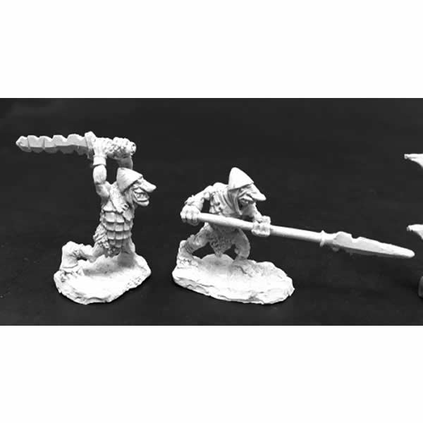 RPR03778 Cave Goblin Breakers Miniature 25mm Heroic Scale Main Image