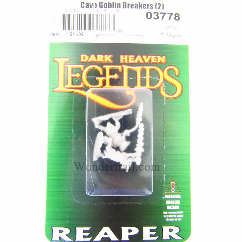 RPR03778 Cave Goblin Breakers Miniature 25mm Heroic Scale 2nd Image