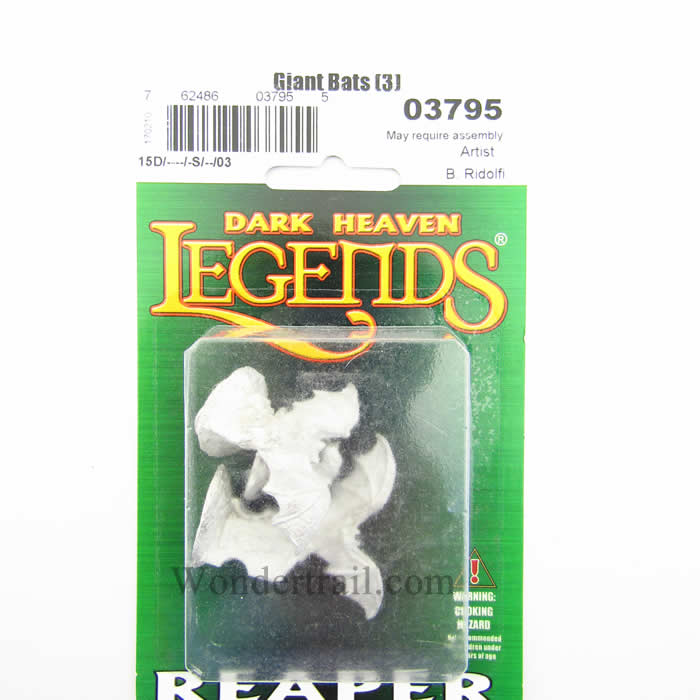 RPR03795 Giant Bats Miniature 25mm Heroic Scale Dark Heaven Legends 2nd Image