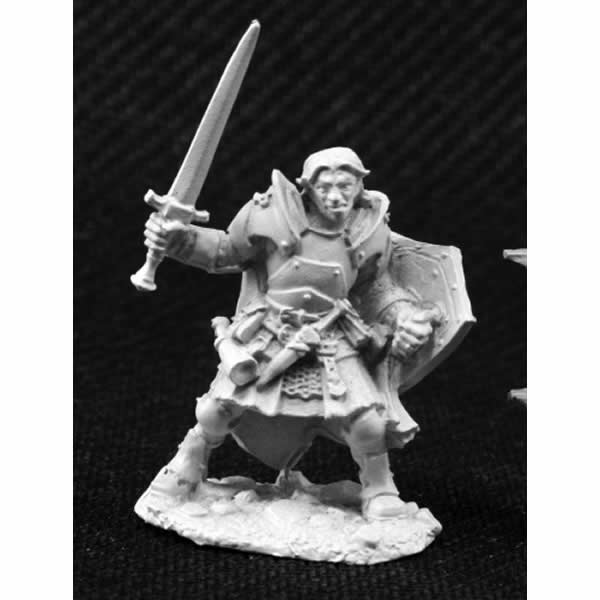 RPR03804 Rheagar Male Fighter Miniature 25mm Heroic Scale Main Image