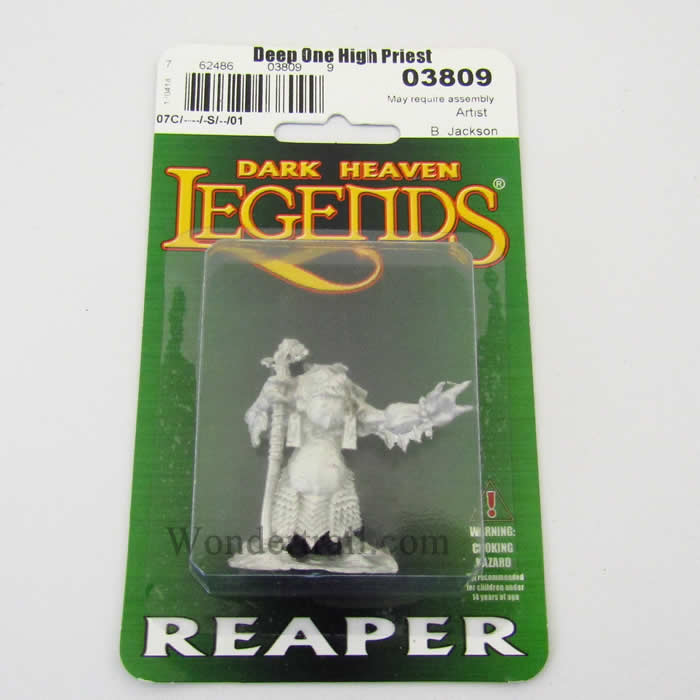 RPR03809 Deep One High Priest Miniature 25mm Heroic Scale 2nd Image