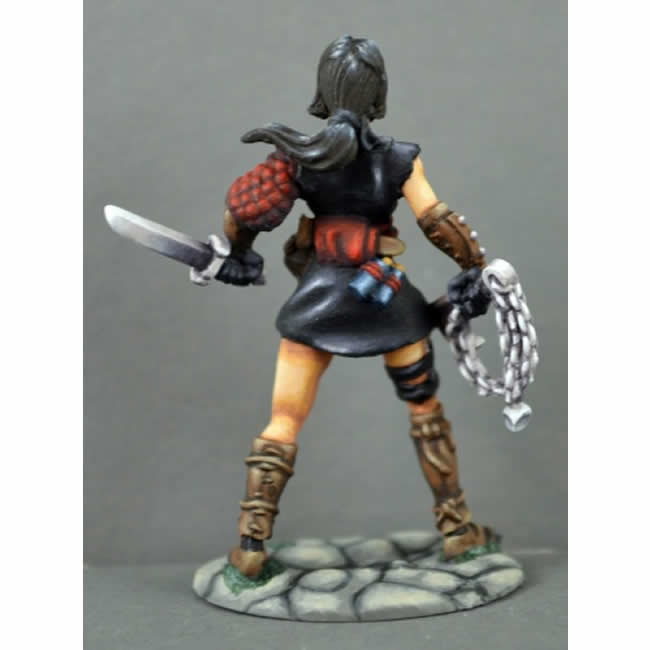 RPR03812 Kiri Female Ninja Miniature 25mm Heroic Scale Dark Heaven 3rd Image