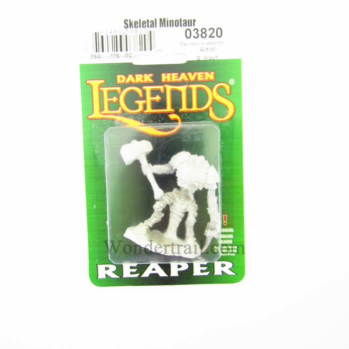 RPR03820 Skeletal Minotaur Miniature 25mm Heroic Scale Dark Heaven 2nd Image