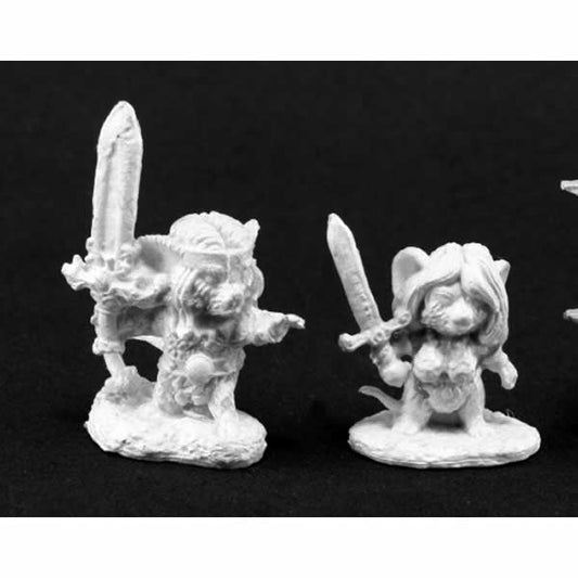 RPR03824 Barbarian Mouslings Miniature 25mm Heroic Scale Dark Heaven Main Image