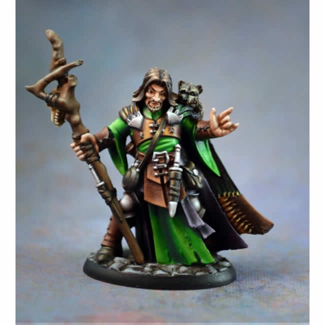 RPR03843 Aurelio Endrino Bonehenge Warlock Miniature 25mm Heroic Scale Main Image