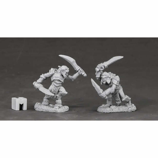 RPR03851 Armored Goblin Swordsmen Miniature 25mm Heroic Scale Main Image