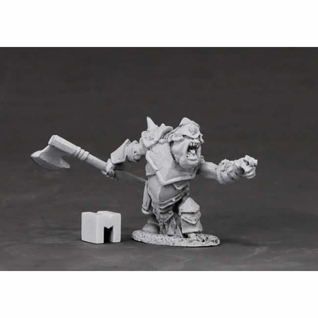 RPR03852 Armored Goblin Boss Miniature 25mm Heroic Scale Main Image