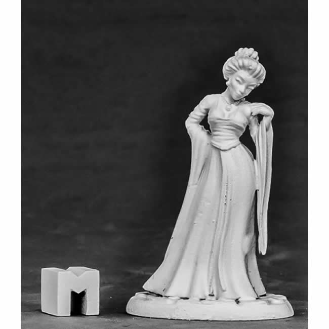 RPR03856 Townsfolk Courtesan Miniature 25mm Heroic Scale Main Image