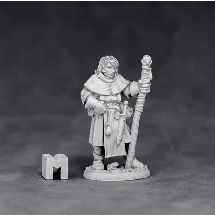 RPR03881 Alec Young Mage Miniature 25mm Heroic Scale Main Image