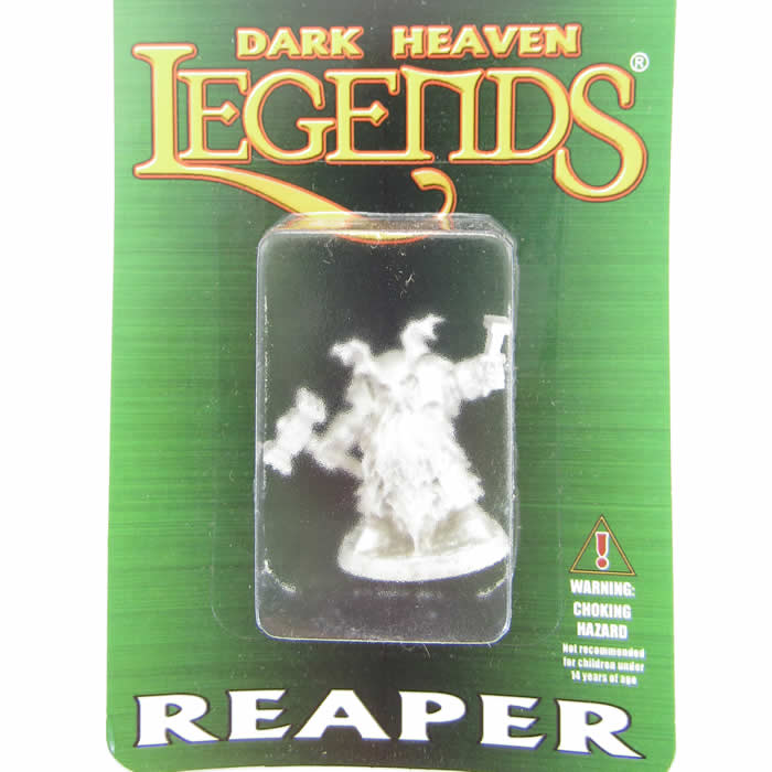 RPR03883 Dark Dwarf Irontonque Priest Miniature 25mm Heroic Scale 2nd Image