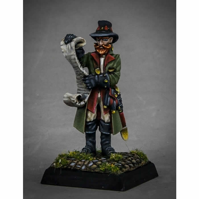 RPR03889 Dreadmere Sheriff Getmose Drumfasser Miniature 25mm Heroic Scale Main Image