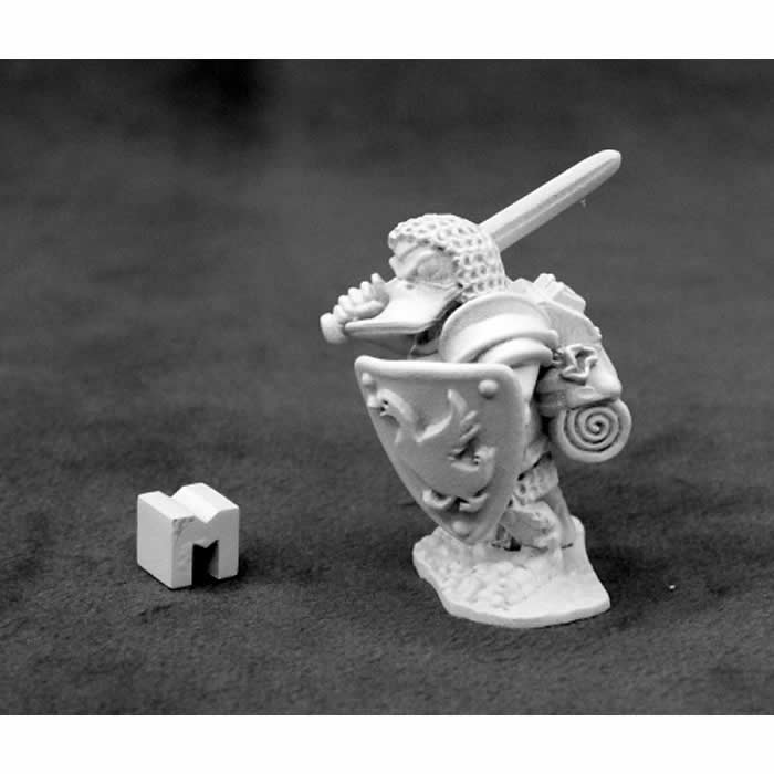 RPR03929 Drangus Duckman Warrior Miniature 25mm Heroic Scale 3rd Image