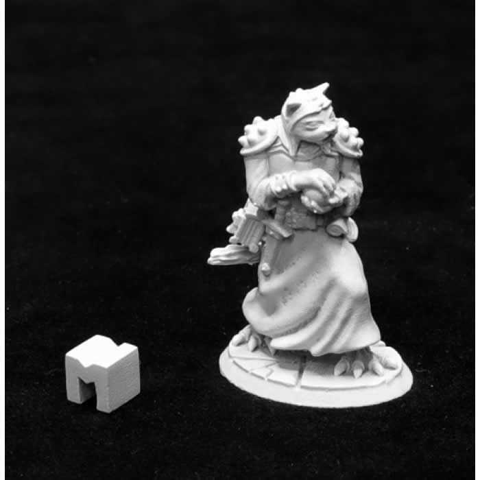 RPR03933 Tawnyll Catfolk Wizard Miniature 25mm Heroic Scale Main Image