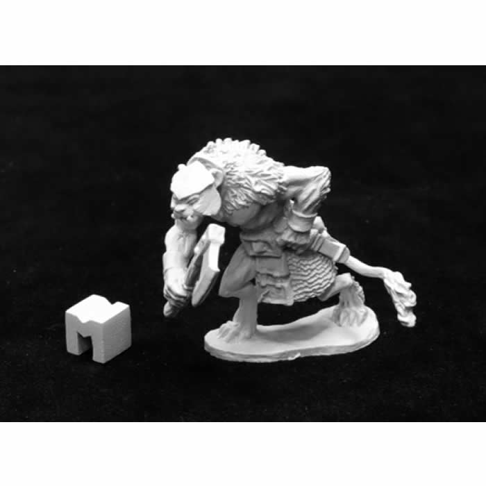 RPR03934 Azarmand Catfolk Barbarian Miniature 25mm Heroic Scale Main Image